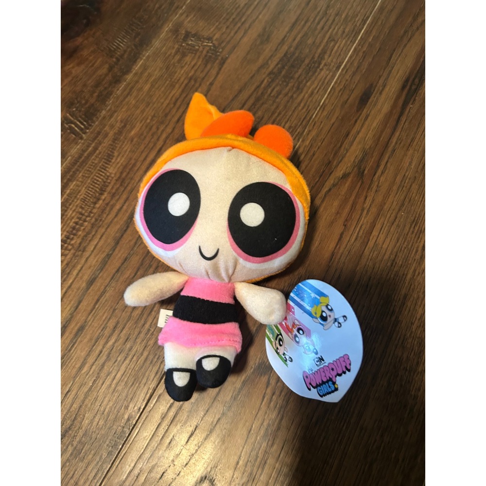 Cartoon Network Powerpuff Girls Blossom 7 Inch Plush Stuffed Toy NWT